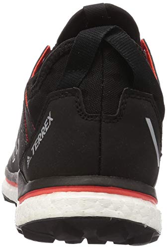 adidas Terrex Agravic Flow GTX, Zapatillas de Running Hombre, NEGBÁS/Gricua/Rojsol, 43 1/3 EU