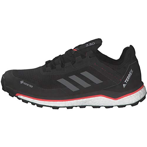 adidas Terrex Agravic Flow GTX, Zapatillas de Running, NEGBÁS/Gricua/Rojsol, 38 2/3 EU