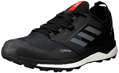 adidas Terrex Agravic XT GTX, Zapatillas de Marcha Nórdica Hombre, Negro (Core Black/Grey Five/Hi/Res Red S18 Core Black/Grey Five/Hi/Res Red S18), 43 1/3 EU