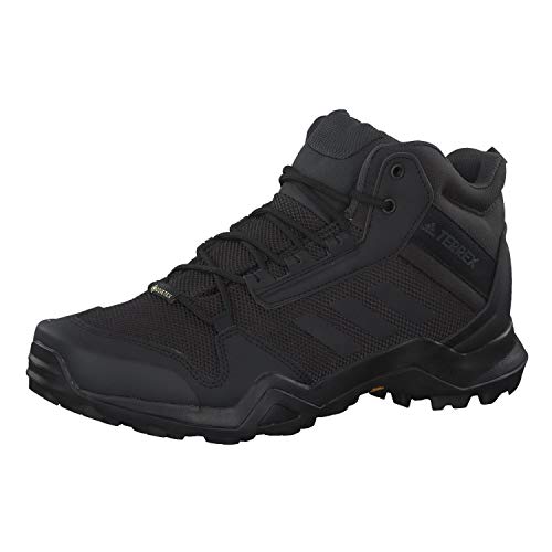 adidas Terrex AX3 Mid GTX, Walking Shoe Hombre, Negro, 43 1/3 EU