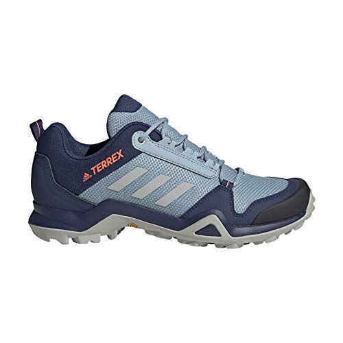 adidas Terrex AX3 W, Zapatillas Deportivas Mujer, Tech Indigo/Grey Two F17/SIGNAL Coral, 37 1/3 EU