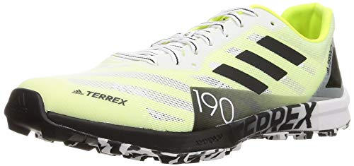 adidas Terrex Speed Pro, Zapatillas de Trail Running Hombre, FTWBLA/NEGBÁS/Amasol, 44 2/3 EU