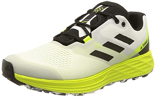 adidas Terrex Two Flow, Zapatillas de Trail Running, FTWBLA/NEGBÁS/Amasol, 38 2/3 EU