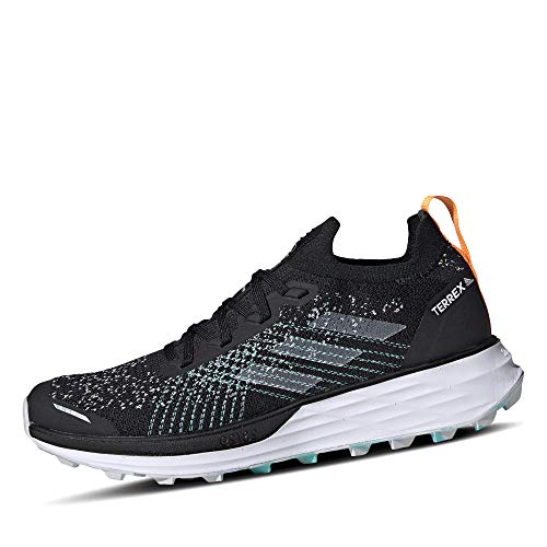 adidas Terrex Two Parley W, Zapatillas de Running Mujer, NEGBÁS/TOQGRI/ESPAZU, 42 EU