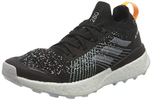 adidas Terrex Two Ultra Parley W, Zapatillas Deportivas Mujer, Core Black/Dash Grey/Blue Spirit, 38 EU