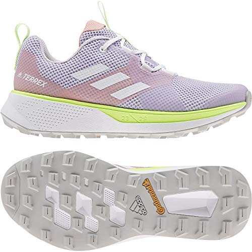 adidas Terrex Two W, Zapatillas Deportivas Mujer, Purple Tint/FTWR White/Glory Pink, 40 2/3 EU