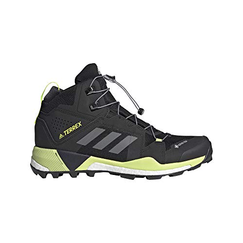 adidas Zapatilla Terrex Skychaser XT Mid GTX, Botas de Senderismo Hombre, CBLACK/GRETWO/Syello, 44 EU