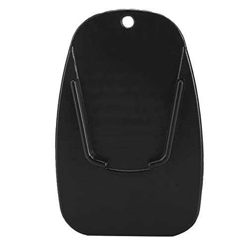 Almohadilla para pata de cabra para motocicleta, ajuste universal, soporte para motocicleta, placa de soporte para posavasos, placa de extensión lateral, almohadilla para estacionamiento al aire libre