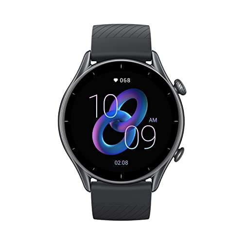 Amazfit GTR 3 Smartwatch Pantalla AMOLED de 1.39 Reloj Inteligente Fitness  GPS 150 +modos deportivos 21 días de duración de la batería Monitoreo de