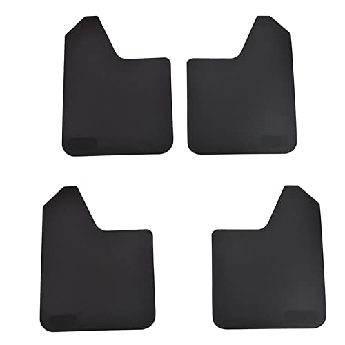 Antibarro Guardabarros Delantero Trasero Juego De 4 Piezas para Ford para Focus ST RS SE ST170 ST225 ST250 ST300 RS500 Coche (Color : 4pcs-Set Black)