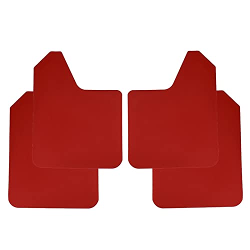 Antibarro para Ford para Focus ST RS SE ST170 ST225 ST250 ST300 RS500 4 Uds Guardabarros Accesorios De Coche Rueda Coche (Color : 4pcs-Set Red)