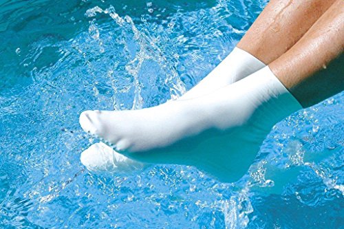 AQUA Calcetines Protectores AquaSafe para natación contra verrugas plantares, Extra pequeños, Talla Infantil 27 a 30,5