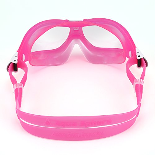 Aqua Sphere Kid's Seal 2 - Gafas de natación regulares, color rosa y transparente, talla única