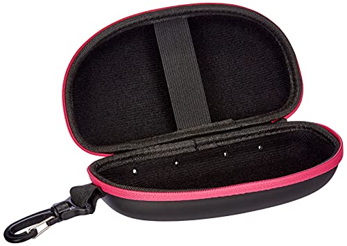 Arena 000001E048-509 Estuche para Gafas de natación, Unisex Adulto, Negro/Fucsia (Black White Fuchsia), Universal