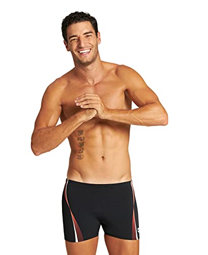 ARENA Bañador Corto Hombre Gauzy, Black, L (004081)