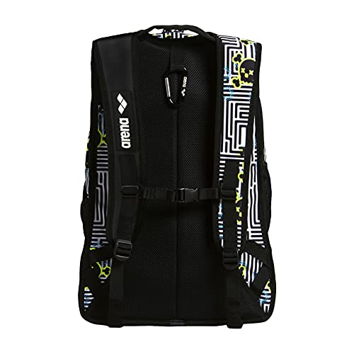 ARENA Fastpack 2.2 Allover Mochila, Adultos Unisex, Crazy Labyrinth (Multicolor), Talla Única