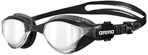 Arena Gafas de natación para triatlón arena unisex Cobra Tri Mirror, silver-black-black, one size gafas de natación, Unisex adulto, silver-black-black, one size