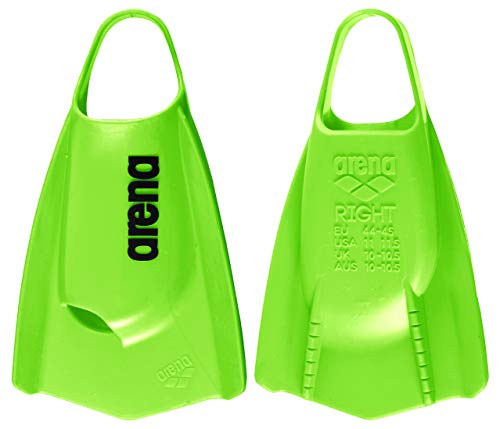 Arena Powerfin Pro Aletas, Unisex Adulto, Acid Lime, 36/37