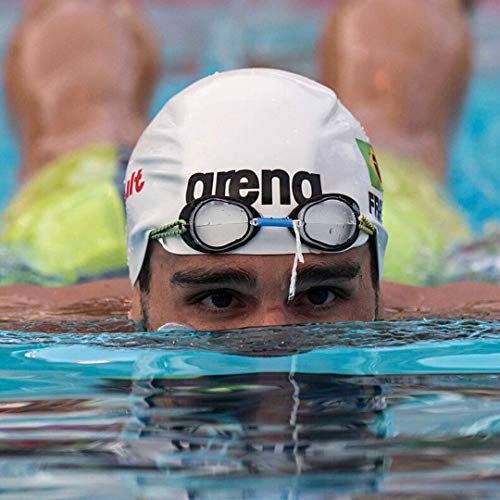 Arena Swedix Mirror Gafas de Natación, Unisex Adulto, Negro/Azul (Smoke), Universal