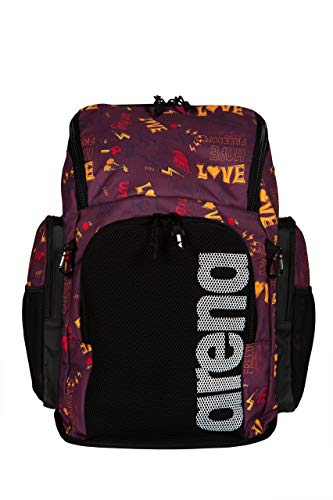 Arena Team Backpack 45 Allover Bags, Adultos Unisex, Love, TU