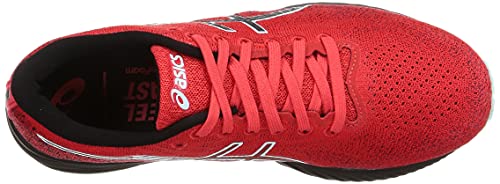 ASICS 1011b240-600_47, Zapatillas de Running Hombre, Electric Red Black, EU