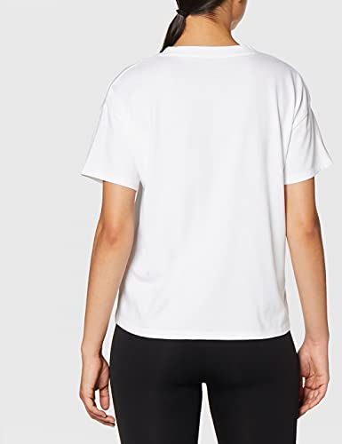 ASICS 2032A984 Camiseta para Mujer, Blanco, Talla S