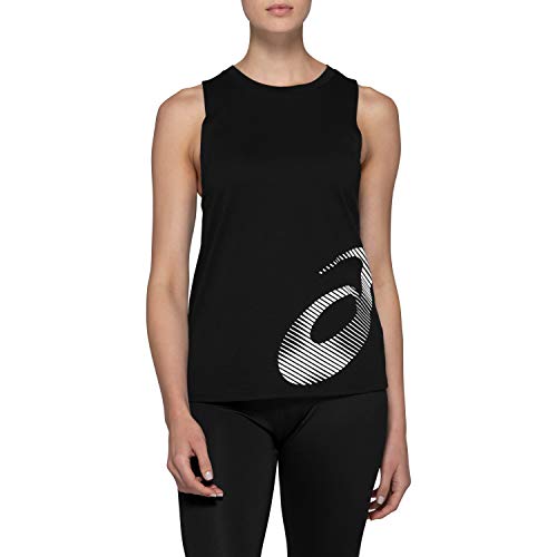 ASICS 2032B081-001_M Camiseta, Black, M De Las Mujeres