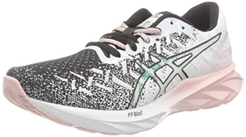 ASICS Dynablast, Zapatillas Mujer, White/Ginger Peach, 40 EU