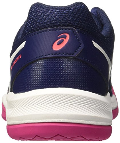 Asics Gel-Dedicate 5, Zapatillas de Deporte Mujer, Azul (Indigo Blue/White/Diva Pink), 39 EU