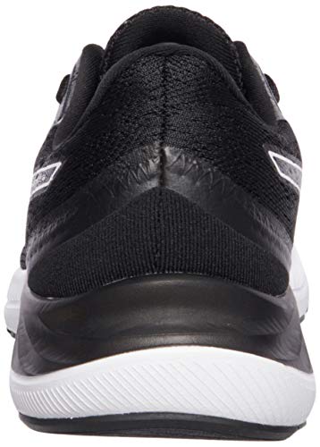 Asics Gel-Excite 8, Road Running Shoe Hombre, Black/White, 44 EU