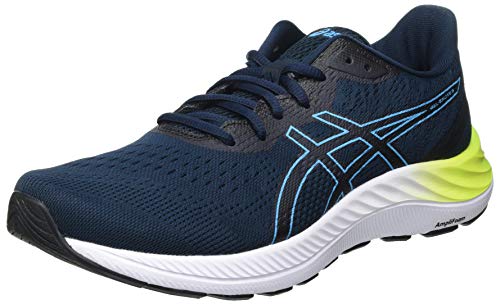 Asics Gel-Excite 8, Road Running Shoe Hombre, French Blue/Digital Aqua, 42.5 EU