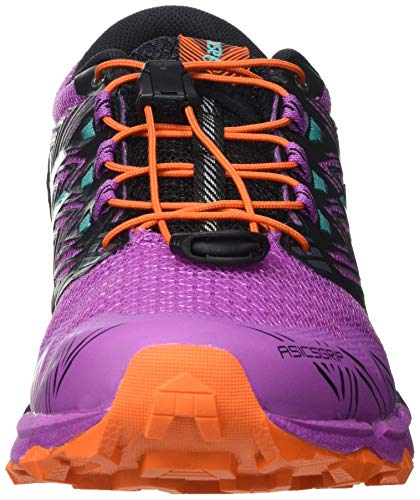 Asics Gel-Fujitrabuco Sky, Trail Running Shoe Mujer, Digital Grape/Baltic Jewel, 40 EU