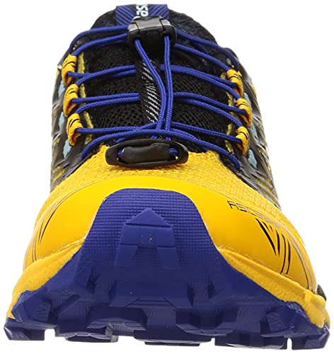 ASICS Gel-Fujitrabuco Sky, Zapatillas de Running Hombre, Sunflower Monaco Blue, 43.5 EU