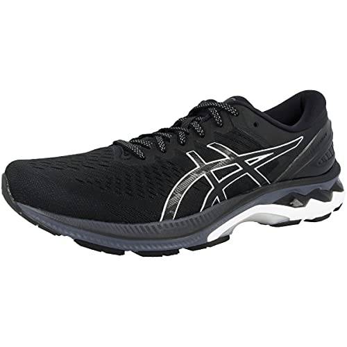 Asics Gel-Kayano 27, Sneaker Hombre, Black/Pure Silver, 40.5 EU