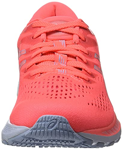 Asics Gel-Kayano 28, Running Shoe Mujer, Blazing Coral/Mist, 40 EU