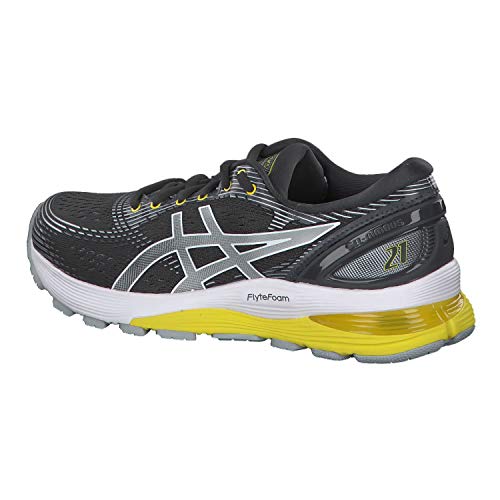 Asics Gel-Nimbus 21, Zapatillas de Running Mujer, Gris (Dark Grey/Mid Grey 021), 38 EU