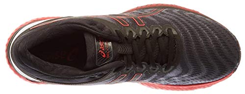 Asics Gel-Nimbus 22, Zapatos para Correr Hombre, Noir Rouge Vif, 42 EU