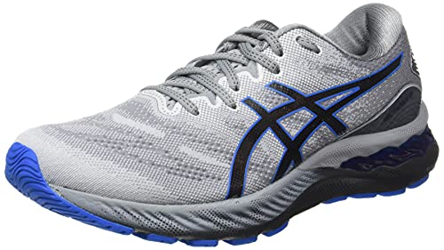 ASICS Gel-Nimbus 23, Zapatillas de Running Hombre, Piedmont Grey Electric Blue, 49 EU