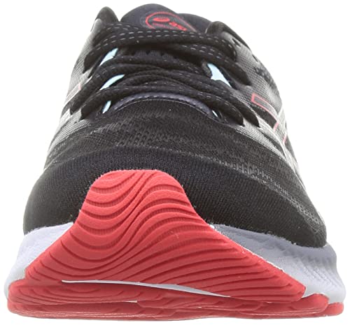 Asics Gel-Nimbus 23, Zapatillas para Correr Hombre, Black/Electric Red, 44 EU