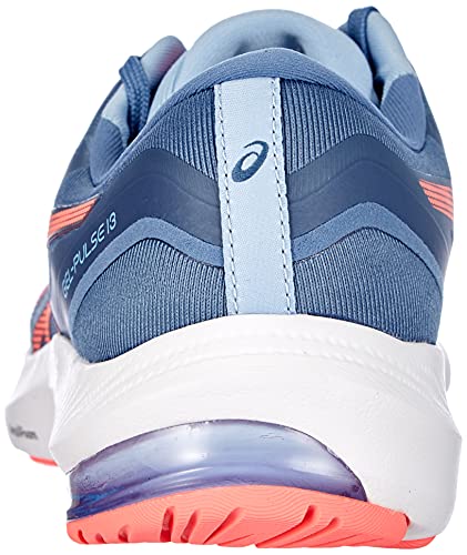 Asics Gel-Pulse 13, Zapatillas para Correr Mujer, Storm Blue/Blazing Coral, 37 EU