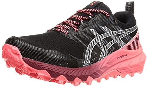 ASICS Gel-Trabuco 9 G-TX, Zapatillas de Running Mujer, Black Pure Silver, 40 EU