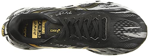 ASICS Men's Noosa Tri 13 Running Shoes, 11.5M, Black/Pure Gold