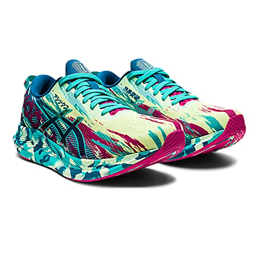 ASICS Noosa Tri 13, Zapatillas de Running Mujer, Illuminate Yellow Sea Glass, 39.5 EU