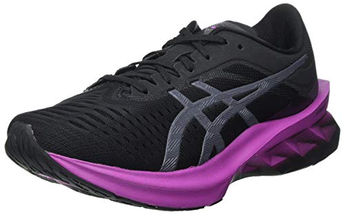 Asics Novablast, Road Running Shoe Mujer, Black/Digital Grape, 37 EU