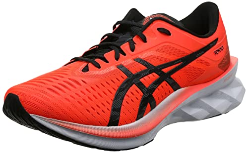 Asics Novablast Tokyo, Road Running Shoe Hombre, Sunrise Red/Black, 43.5 EU