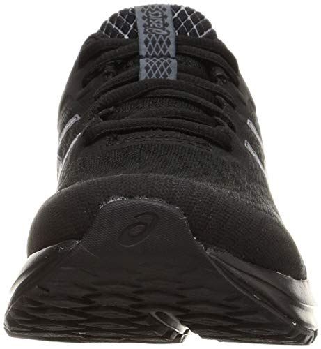 Asics Patriot 12, Zapatos para Correr Mujer, Negro (Black/Carrier Grey), 38 EU