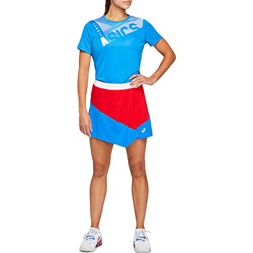 Asics Practice W GPX tee Camiseta, Mujer, Electric Blue, S