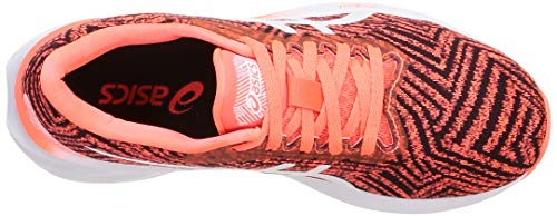 Asics Roadblast Tokyo, Road Running Shoe Mujer, Sunrise Red/White, 39.5 EU