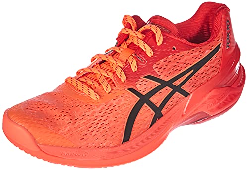 Asics Sky Elite FF Tokyo, Indoor Court Shoe Mujer, Sunrise Red Eclipse Black, 39.5 EU