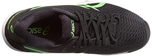 ASICS Solution Speed FF 2 Clay, Zapatillas de Running Hombre, Black Green Gecko, 47 EU